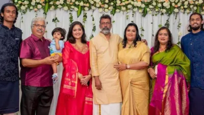 Meghana Raj Family